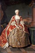 Portrait of Augusta of Saxe-Gotha Jean Baptiste van Loo